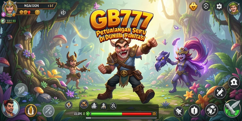 Tampilan gameplay GB777 yang menarik di dunia petualangan.