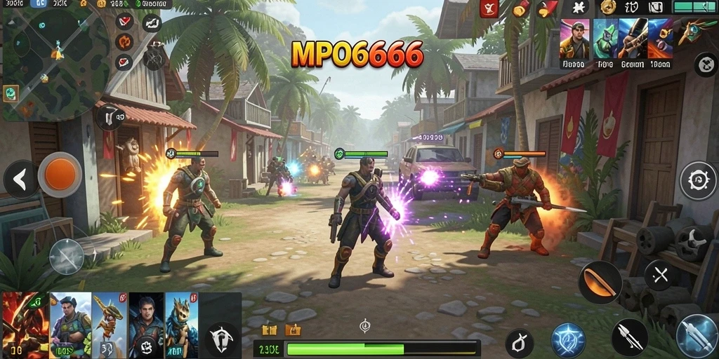 Tampilan antarmuka MPO666 yang sederhana dan fungsional.