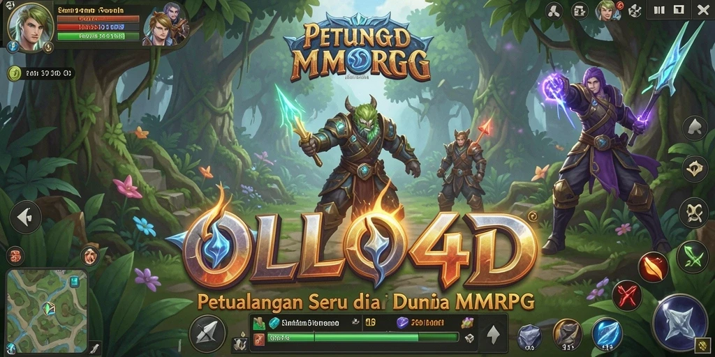 Tampilan menarik dari gameplay epik di OLLO4D.