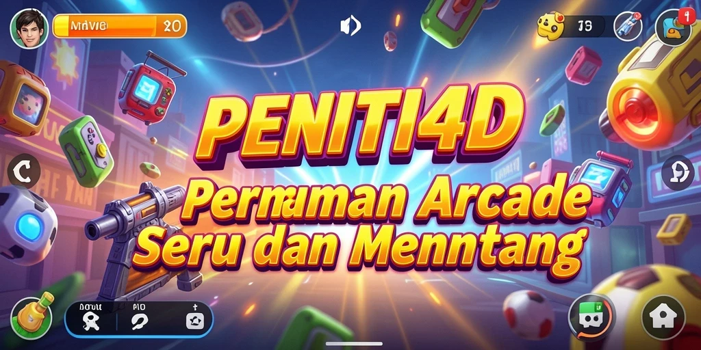 Tangkapan layar gameplay PENITI4D yang menampilkan aksi seru di dalam game Arcade.