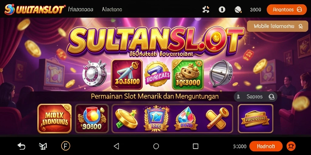 Tampilan gameplay SULTANSLOT yang menarik dan menghibur.