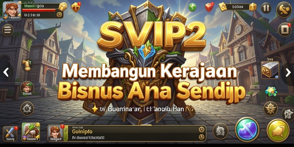 Tampilan gameplay menarik dari SVIP2 dengan elemen Tycoon.